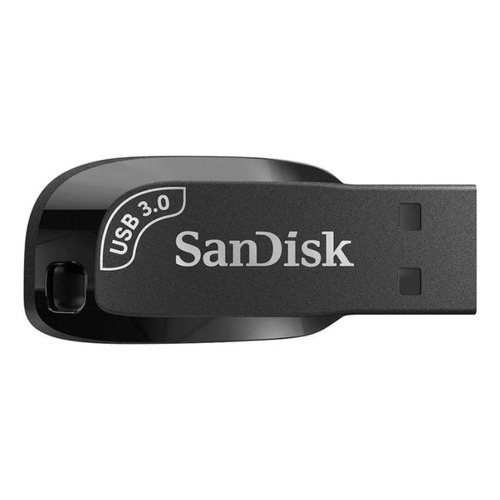 Unidad flash USB 3.0 Sandisk Ultra Shift negra de 32 GB