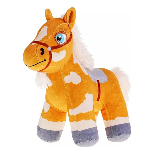 Peluche La Granja De Zenón Mis Primeros Pasos 15 Cm - P3 Color Amarillo Percheron