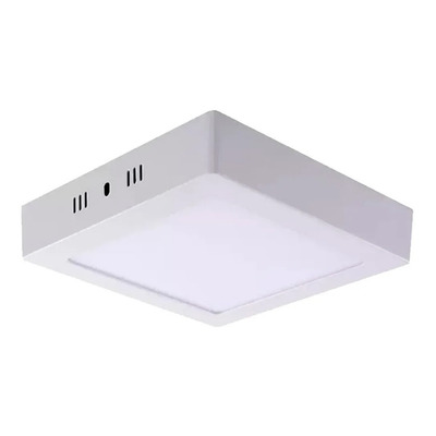 Plafon Panel Cuadrado Led 6w Calido Y Frio Potente