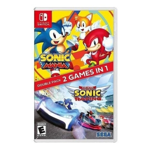 Sonic Mania + Team Sonic Racing Double Pack  Standard Edition SEGA Nintendo Switch Físico