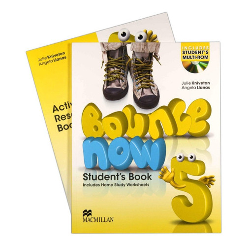 Bounce Now Student's Book Pack 5 (sb + Cd-rom + Activity Resource Book), De Julie Kniveton / Angela Llanas. Editorial Macmillan, Tapa Blanda En Inglés, 2011