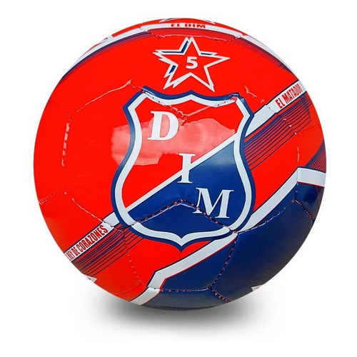 Balon Golty Hincha Deportivo Independiente Medellín No 1 Color Rojo