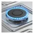 Cocina A Gas Eldom Berlin 4 Hornallas Con Visor De Horno Blanco
