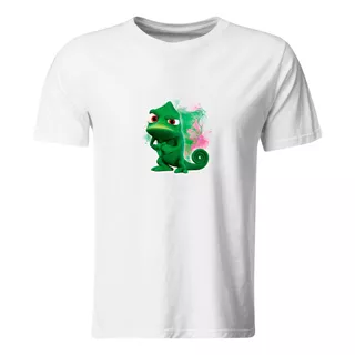 Playera Parejas Lsv55. Camaleon Y Caballo Princesa