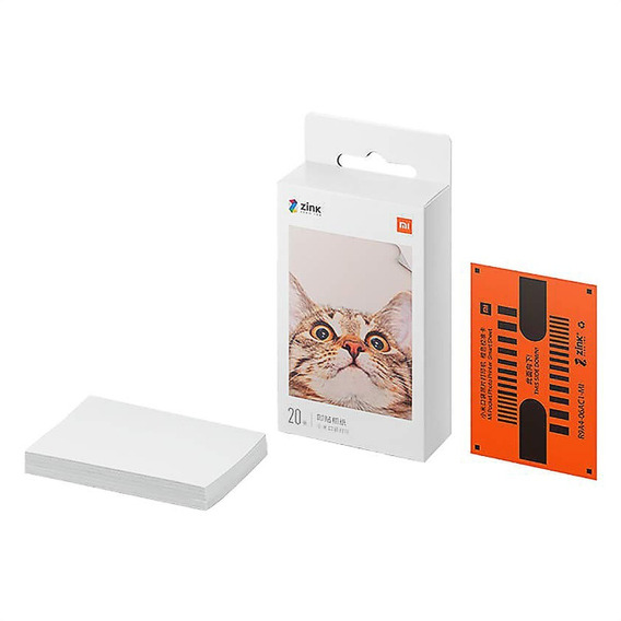 Xiaomi Papel Fotográfico (20 Hojas) Portable Photo Printer