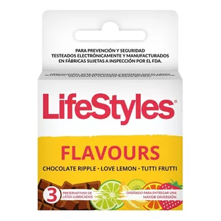 Lifestyles Sabores 3 Unidades