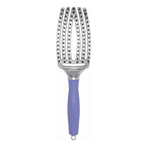 Cepillo Olivia Garden Fingerbrush Fbco- Medium Color Morado cepillo esqueleto Olivia Garden FBCO-Medium morado