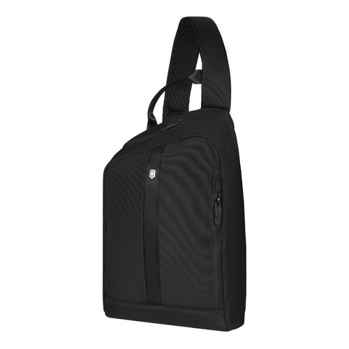 Victorinox Mochila Travel Accessory Gear Sling, Negro Diseño de la tela Nylon