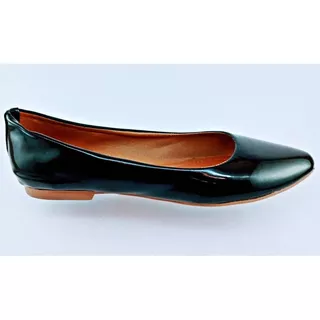 Sapatilha Feminina Slipper Preto Ultra Conforto Moderna Fina