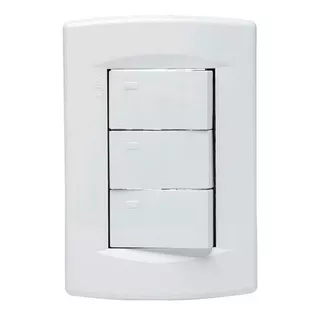 Llave De Luz Armada 3 Puntos Sica Life Blanco Corriente Nominal 15 A Voltaje Nominal 220v