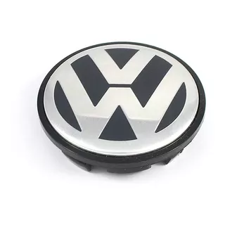 Tapa Emblema Llanta Volkswagen 65mm 3b7601171 Amarok Tiguan 
