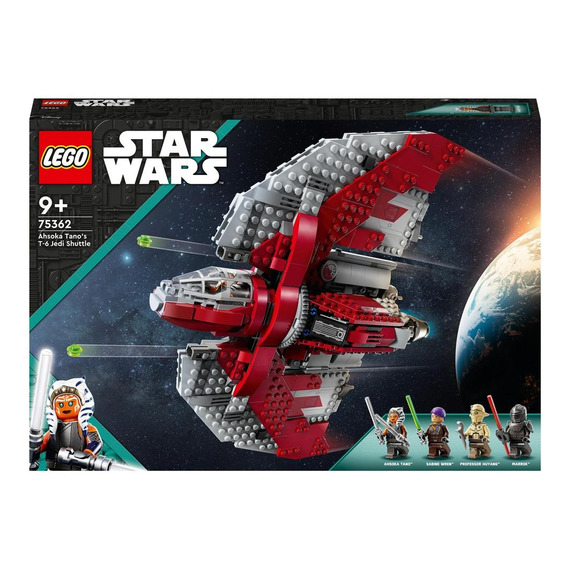 Lego Star Wars Lanzadera Jedi T-6 De Ahsoka 75362 - 601 Pz
