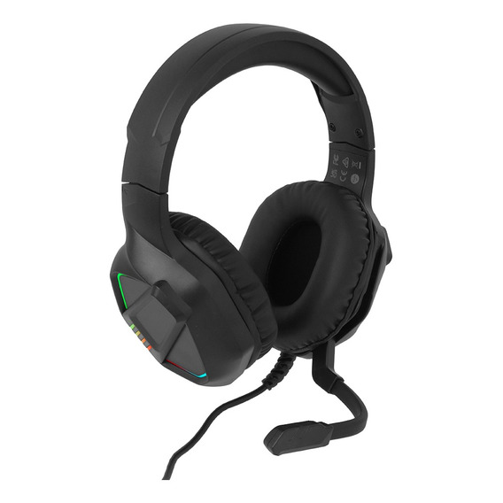 Miniso Audífonos De Diadema Gamer Negros 2 M