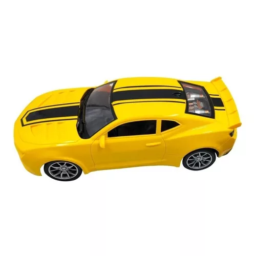 Brinquedo para Crianças Carrinho de Controle Remoto 1:16 Com Luz de Farol e  4 Funções Amarelo Importway - BW025AM