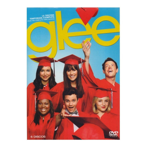 Glee Tercera Temporada 3 Tres Dvd