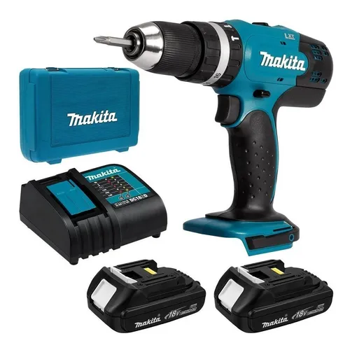 Rotomartillo Atornillador Inalambrico Makita Dhp453sye 1 2 Env o