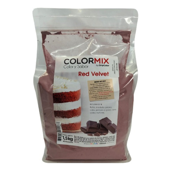 Colorante Polvo Colormix Gourmet Masa-crema Red Vervet 1,5kg