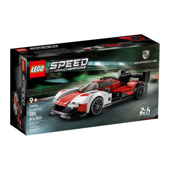 Lego® Speed Champions: Porsche 963 - Lego Cantidad De Piezas 280