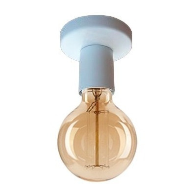 Aplique 1 Luz Minimalista Cobre Apto Led E27 Deco Moderno