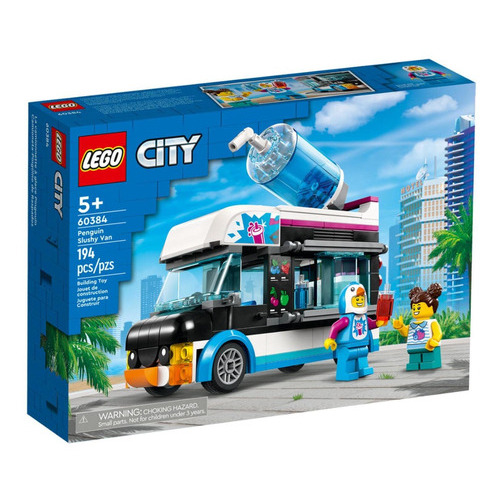 Lego City 60384 Camioneta-pingüino De Raspados Cantidad De Piezas 194