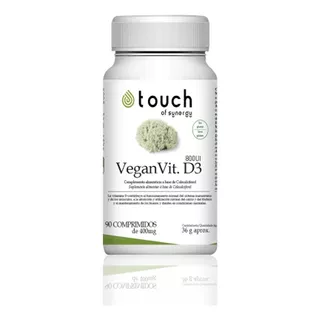 Vitamina D3 Vegana. 4000 Ui. Touch Of Synergy Sabor Neutro