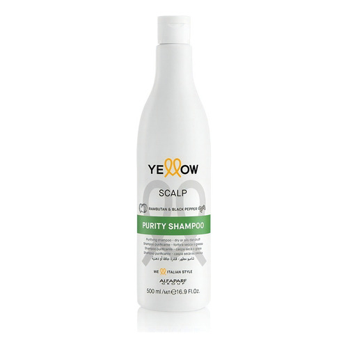 Shampoo Anti Caspa Yellow Scalp Purity Vegano 500ml