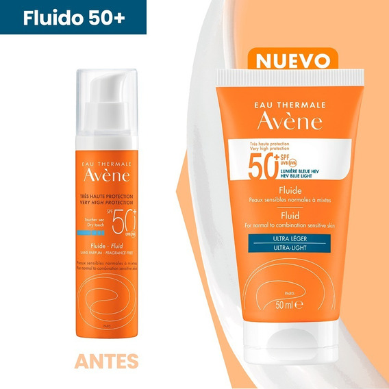 Protector Solar Fluido Avene Ln Spf50+ - mL a $1650