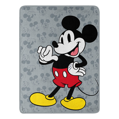 Northwest Mickey Mouse Micro Raschel - Manta De 46 X 60 PuLG