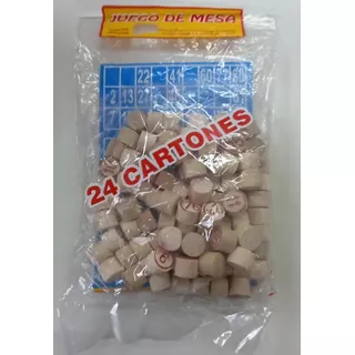 Loteria Bolilla Madera 48 Cartones Caja Ploppy 494001