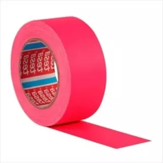 Cinta Adhesiva Tesa Gaffer Color Rosa 50mm X 25m