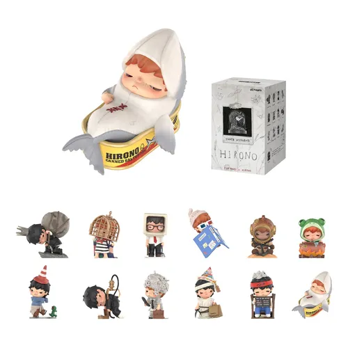 Pop Mart-hirono-coleção Wild Grass Figuras Cultivadas 3