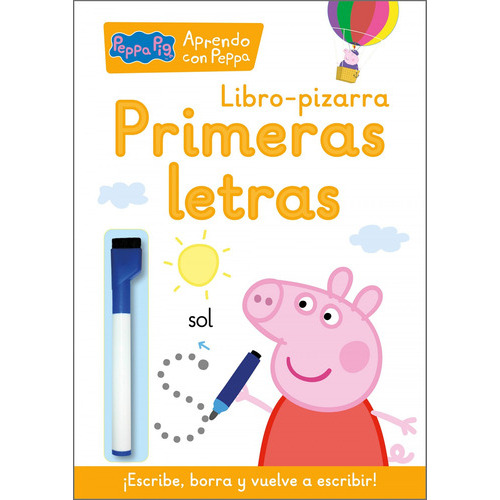 Primeras Letras (libro-pizarra) (peppa Pig. Cuaderno De Act, De Hasbro,. Editorial Beascoa En Español