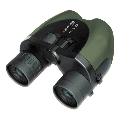 Binocular Shilba Compact Zoom 8-17x 25 Caza Camping Aves Color Azul petróleo