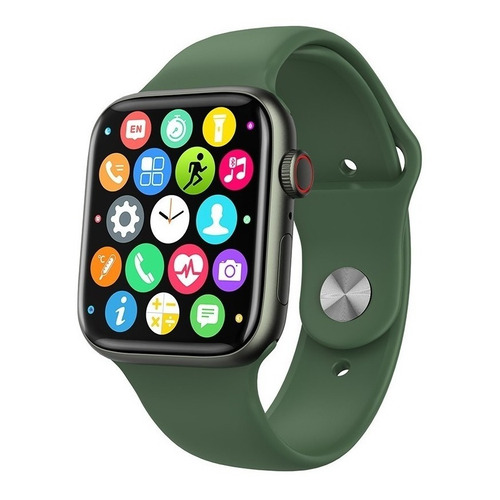 Smartwatch X-Time SW56 1.69" caja  verde, malla  verde de  silicona