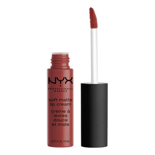 Labial NYX Professional Makeup Soft Matte Lip Cream color rome