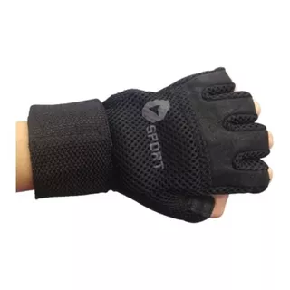 Guantes Gym C/ Muñequera Entrenamiento Ggymmuñe -6 Cuo