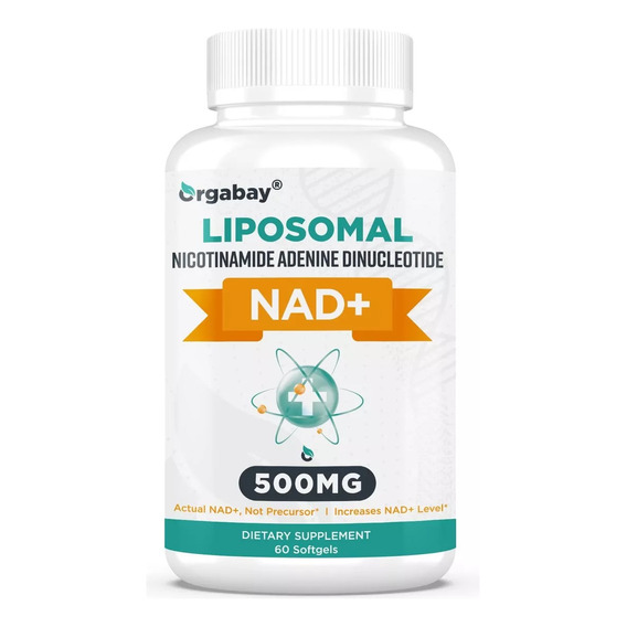 Liposomal Nad+ De 500 Mg Alta Absorcion 60 Capsulas Orgabay