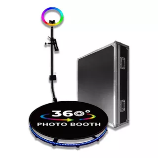 Plataforma Giratoria 360 Photobooth Camara Fiestas 115cm