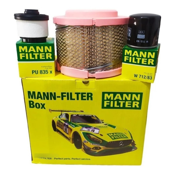 Kit 4 Filtros Mann Toyota Hilux 3.0 Tdi (01/2005 - 10/2015)