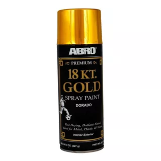 Aerosol Abro Dorado 18 Quilates