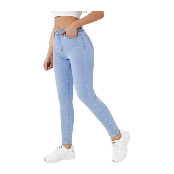 Jeans Modelo Pitillo Mujer  Pantalón Strech 