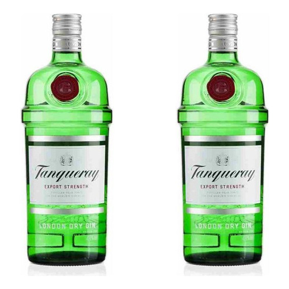 Gin Importado Tanqueray London Dry Gin 700ml Pack X2u