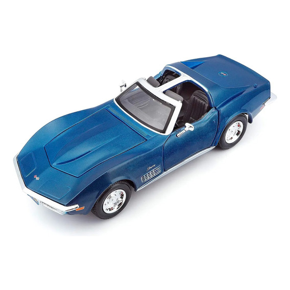  1970 Corvette Color Azul 1:24 Maisto Febo