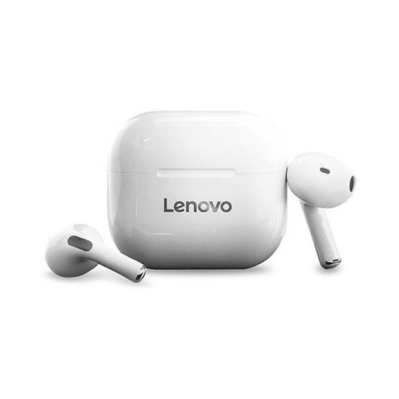 Audífonos in-ear inalámbricos Lenovo LivePods LP40 blanco