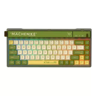 Kt68 Teclado Mecánico Machenike Inalámbrico Bluetooth 60%