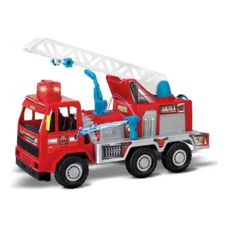 Caminhão Bombeiro Fire Com Bomba De Água - Magic Toys 5044