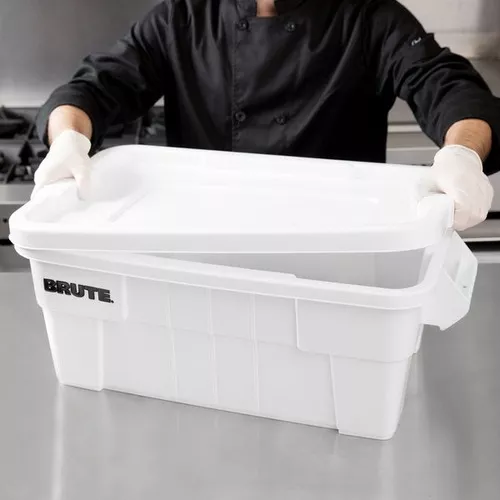Rubbermaid 9S30 brute Storage Totes with Lids