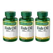 Fish Oil 1200mg X3 Un Nature's Bounty Aceite Pescado Omega 3