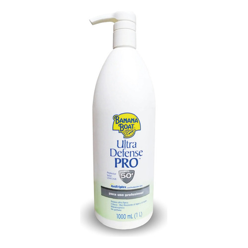 Bloqueador Productor Solar Banana Boat 1000ml Pro Fps 50+