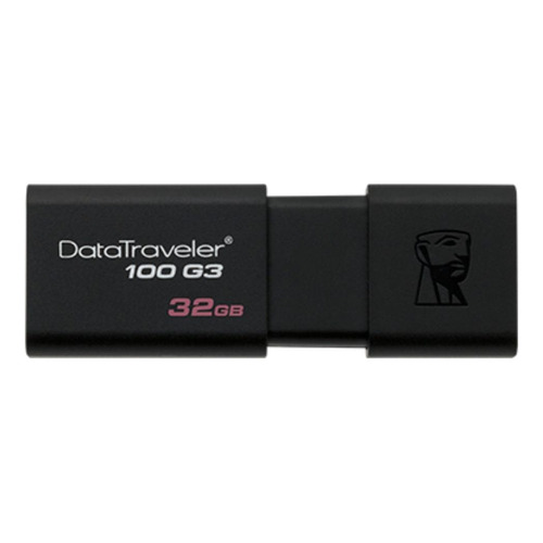 Memoria USB Kingston DataTraveler 100 G3 DT100G3 32GB 3.0 negro